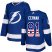 Adidas Tampa Bay Lightning #81 Erik Cernak Blue Home Authentic USA Flag Youth Stitched NHL Jersey