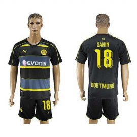 Dortmund #18 Sahin Away Soccer Club Jersey
