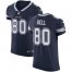 Nike Dallas Cowboys #80 Blake Bell Navy Blue Team Color Mens Stitched NFL Vapor Untouchable Elite Jersey