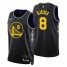 Golden State Golden State Warriors #8 Nemanja Bjelica Mens Nike Black 2021/22 Swingman NBA Jersey – City Edition Mens