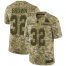 Nike Cleveland Browns #32 Jim Brown Camo Mens Stitched NFL Limited 2018 Salute To Service Jersey