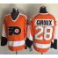 Philadelphia Flyers #28 Claude Giroux Orange CCM Throwback Stitched NHL Jersey