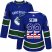 Adidas Vancouver Canucks #22 Daniel Sedin Blue Home Authentic USA Flag Womens Stitched NHL Jersey