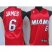 Kids Miami Heat 6 LeBron James Red Jersey Cheap