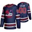 Winnipeg Jets Custom Mens 2019-20 Heritage Classic Wha Navy Stitched NHL Jersey