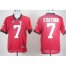 Georgia Bulldogs 7# Matthew Stafford Red C Patch College Football Jersey