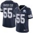 Nike Dallas Cowboys #55 Leighton Vander Esch Navy Blue Team Color Mens Stitched With Established In 1960 Patch NFL Vapor Untouchable Limited Jersey