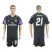 Real Madrid #21 Morata Sec Away Soccer Club Jersey