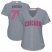 Chicago Cubs #70 Joe Maddon Grey Mothers Day Cool Base Womens Stitched MLB Jersey