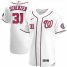 Washington Nationals #31 Max Scherzer Mens Nike White Home 2020 Authentic Player MLB Jersey