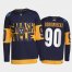 Adidas Nashville Predators #90 Mark Borowiecki Mens 2022 Stadium Series Authentic NHL Jersey – Navy Mens
