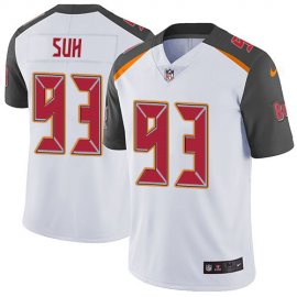Nike Tampa Bay Buccaneers #93 Ndamukong Suh White Mens Stitched NFL Vapor Untouchable Limited Jersey