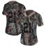 Nike Minnesota Vikings #21 Mike Hughes Camo Womens Stitched NFL Limited Rush Realtree Jersey