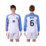 USA #6 Nagbe Home Long Sleeves Soccer Country Jersey