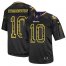 Nike Minnesota Vikings #10 Fran Tarkenton Black Mens Stitched NFL Elite Camo Fashion Jersey