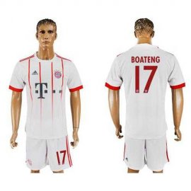 Bayern Munchen #17 Boateng Sec Away Soccer Club Jersey