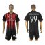 AC Milan #99 Donnarumma Home Soccer Club Jersey
