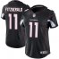 Nike Arizona Cardinals #11 Larry Fitzgerald Black Alternate Womens Stitched NFL Vapor Untouchable Limited Jersey