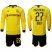 Dortmund #27 Wolf Home Long Sleeves Soccer Club Jersey