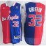 Los Angeles Clippers #32 Blake Griffin Blue Red Split Swingman NBA Jerseys Cheap