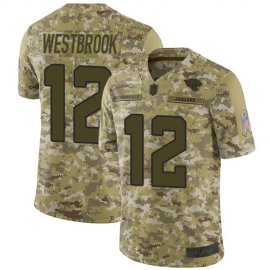 Nike Jacksonville Jaguars #12 Dede Westbrook Camo Youth Stitched NFL Limited 2018 Salute to Service Jersey