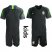 Brazil Blank Black Goalkeeper Kid Soccer Country Jersey