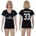 Womens Real Madrid #33 Campeones Away Soccer Club Jersey