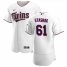 Minnesota Twins #61 Cody Stashak Mens Nike White Home 2020 Authentic Player MLB Jersey