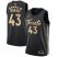 Mens Nike Toronto Raptors #43 Pascal Siakam Black Basketball Swingman City Edition 2019 20 Jersey