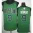 Boston Celtics 9 Rajon Rondo Green Revolution 30 NBA Jerseys Black Number Cheap