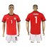 Egypt #1 Hadari Red Home Soccer Country Jersey