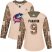 Adidas Columbus Blue Jackets #9 Artemi Panarin Camo Authentic 2017 Veterans Day Womens Stitched NHL Jersey
