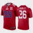 New York New York Giants #26 Saquon Barkley Red Mens Nike Big Team Logo Player Vapor Limited NFL Jersey