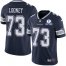 Nike Dallas Cowboys #73 Joe Looney Navy Blue Team Color Mens Stitched With Established In 1960 Patch NFL Vapor Untouchable Limited Jersey