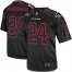 Nike Atlanta Falcons #24 Devonta Freeman Lights Out Black Mens Stitched NFL Elite Jersey