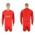 Barcelona Blank Red Goalkeeper Long Sleeves Soccer Club Jersey