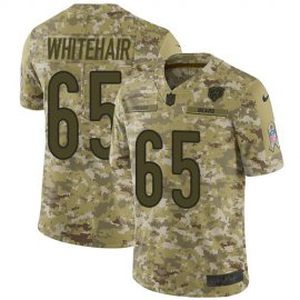 Nike Chicago Bears #65 Cody Whitehair Camo Mens Stitched NFL Limited 2018 Salute To Service Jersey