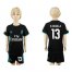 Real Madrid #13 K.Casilla Away Kid Soccer Club Jersey