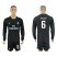 Real Madrid #6 Nacho Away Long Sleeves Soccer Club Jersey