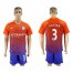 Manchester City #3 Sagna Sec Away Soccer Club Jersey