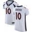 Nike Denver Broncos #10 Emmanuel Sanders White Mens Stitched NFL Vapor Untouchable Elite Jersey