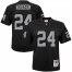 Youth Las Vegas Raiders #24 Charles Woodson Mitchell & Ness Black 1998 Legacy Retired Player Jersey