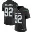 Nike New York Jets #92 Leonard Williams Black Alternate Mens Stitched NFL Vapor Untouchable Limited Jersey