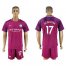 Manchester City #17 De Bruyne Away Soccer Club Jersey