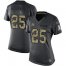Nike Cincinnati Bengals #25 Giovani Bernard Black Womens Stitched NFL Limited 2016 Salute to Service Jersey