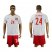 Poland #24 Salamon Home Soccer Country Jersey