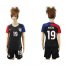 Womens USA #19 Miazga Away Soccer Country Jersey