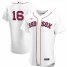 Boston Red Sox #16 Andrew Benintendi Mens Nike White Home 2020 Authentic Player MLB Jersey