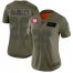 Nike New York Giants #26 Saquon Barkley Camo Womens Stitched NFL Limited 2019 Salute to Service Jersey