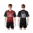 AC Milan #10 Honda Home Soccer Club Jersey